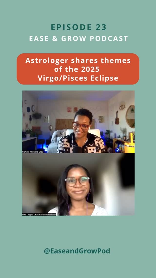 ✨ Autonomy vs. togetherness ✨

Even though the peak of the Virgo/pisces eclipse took place mid-March, we're set to be in the karmic lessons and feeling the energy of it for 6 months after! 

So no, it's not irrelevant to listen to episode 23 with our unofficial resident astrologer extraordinaire, @millymichelle 😌

Since I'm a Virgo rising, I think the description of what she read for me (the axis of the self vs. the other) could relate to the collective too! 💫

You tell me, have you been feeling this tension between alone time vs. wanting to be with others?? I'm very curious 🧐 drop your rising sign in the comments!

#astrologytips #2025astrology #mentalwellness #spiritualteaching