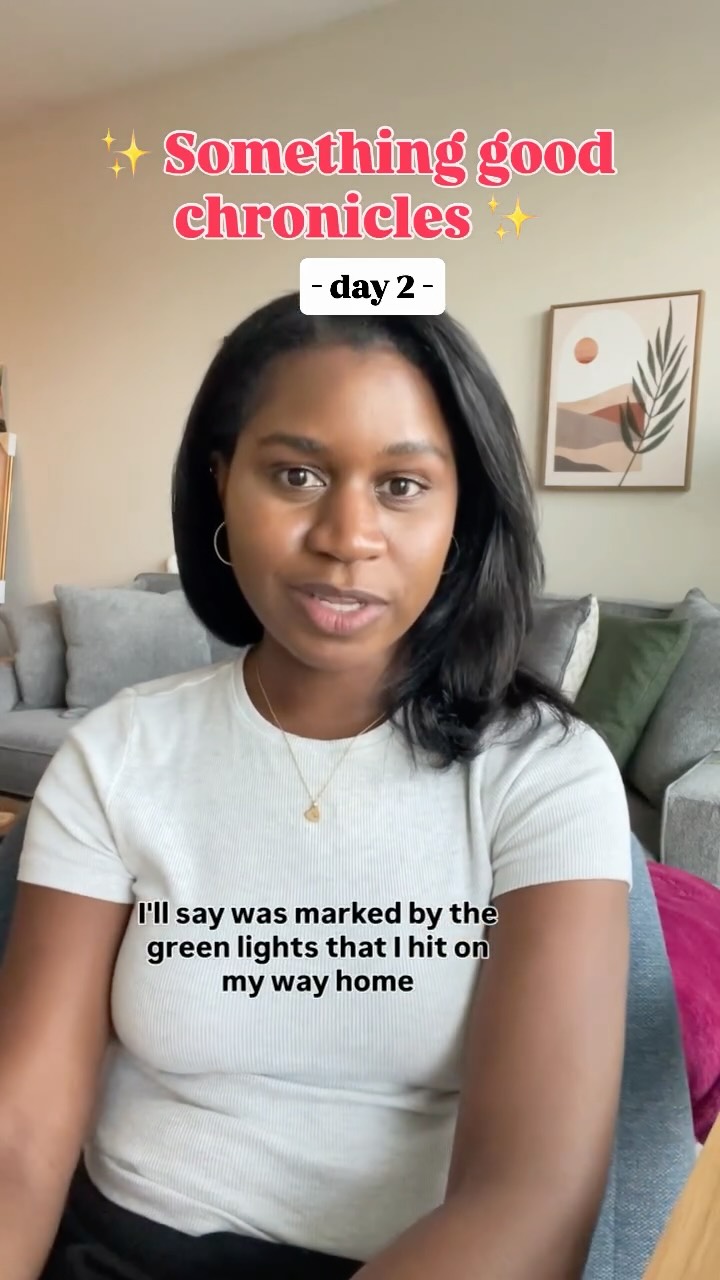 Green lights 🚦

✨Something good chronicles - day 2✨

Get your senses recognizing the good around you even more during the love your summer coaching program starting on Monday July 20th! 💗☀️